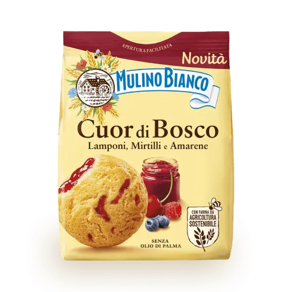 Mulino Bianco Cuor di Bosco Berry-Filled Cookies 1