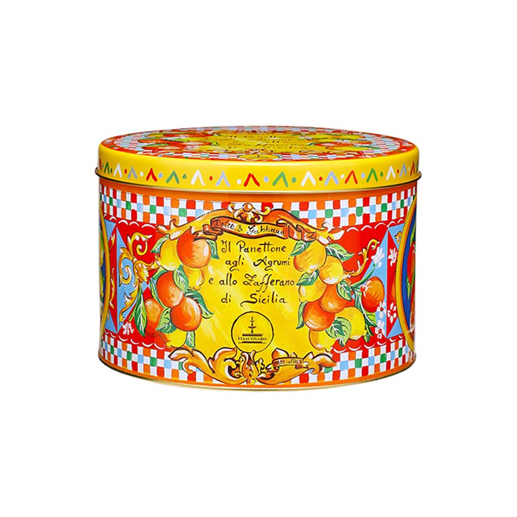Fiasconaro Preorder: D&G Sicilian Citrus & Saffron Panettone 1