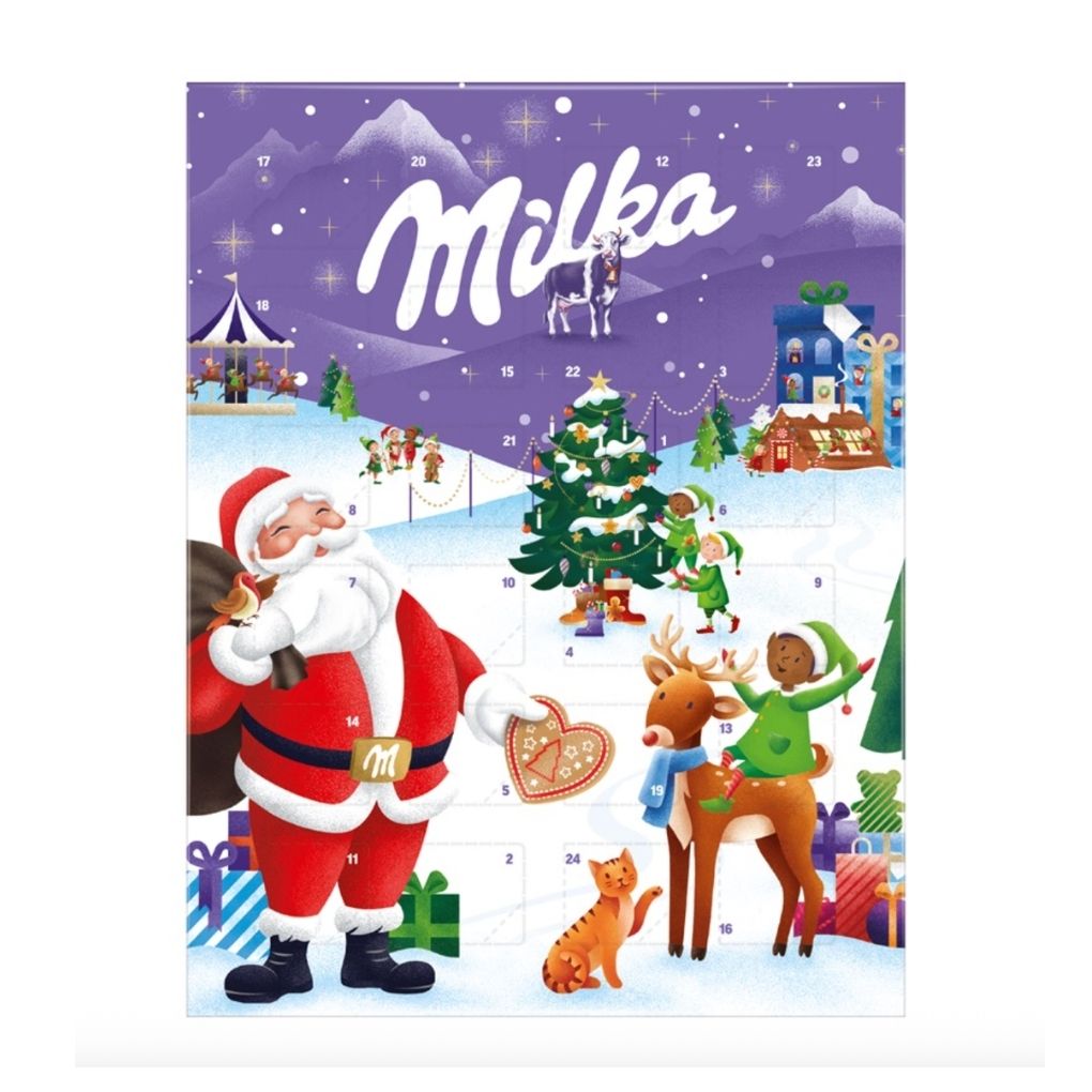 Milka Milk Chocolate Advent Calendar 1