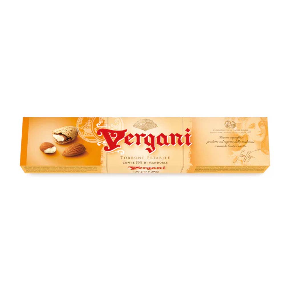 Vergani Crunchy Nougat with Almonds 1