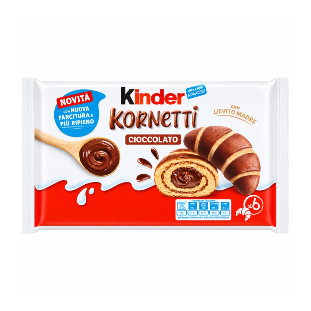 Kinder Kornetti Chocolate Croissants 1