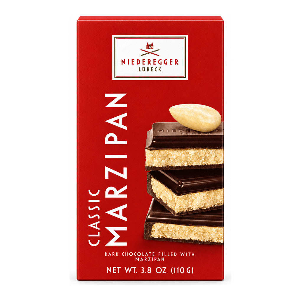 Niederegger Classic Marzipan Dark Chocolate Bar 1