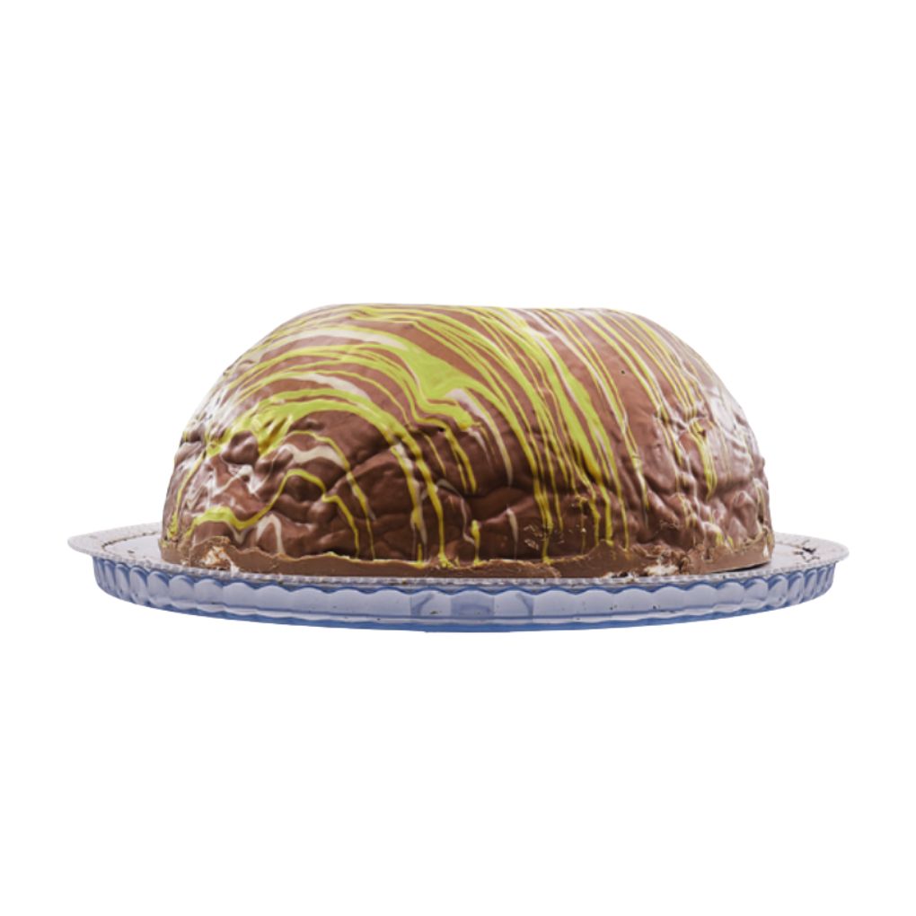 Sara Dolciaria Dubai Style Milk Chocolate and Salted Pistachio Torrone Cake, 20 Slices 1