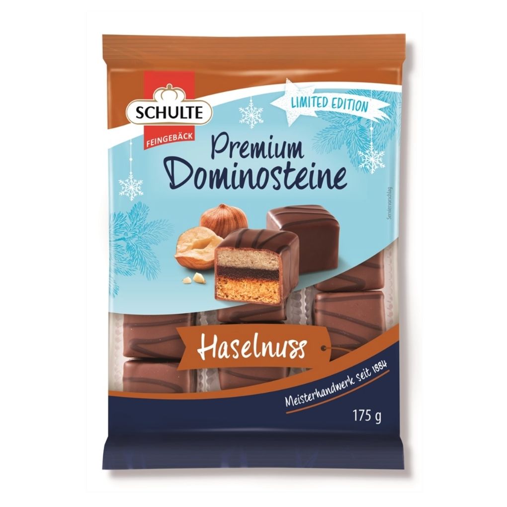 Schulte Dominosteine Gingerbread with Hazelnut 1