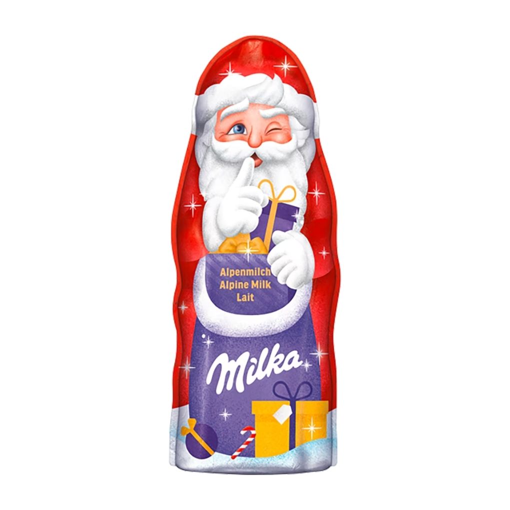 Milka Milk Chocolate Santa Claus 1