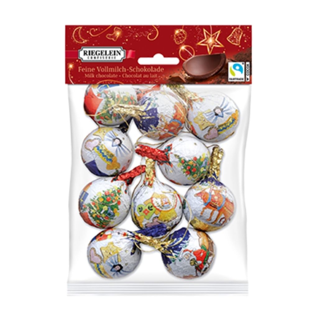 Riegelein Milk Chocolate Christmas Ornaments 1