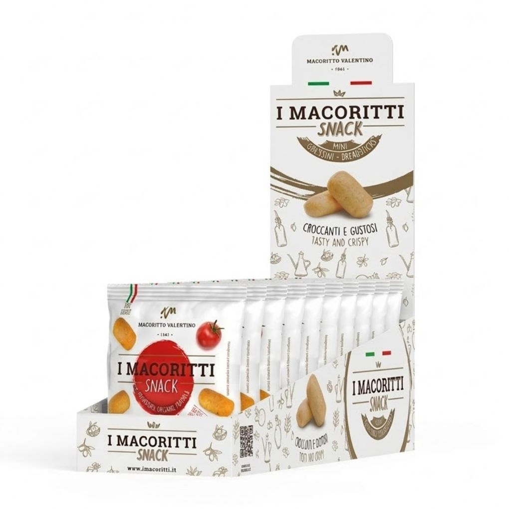 I Macoritti Mini Grissini with Tomato, Oregano and Paprika 1