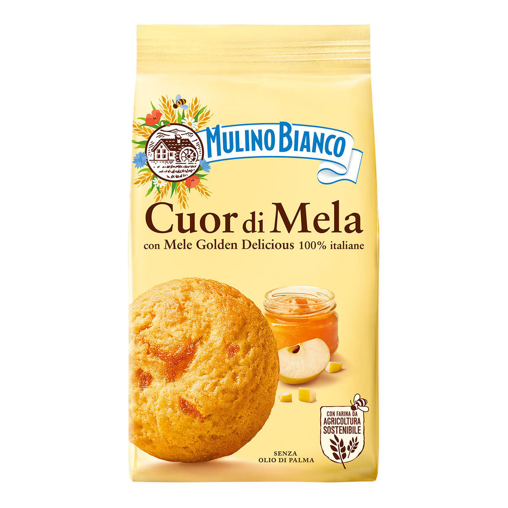 Mulino Bianco Cuor di Mela Apple Cookies 1