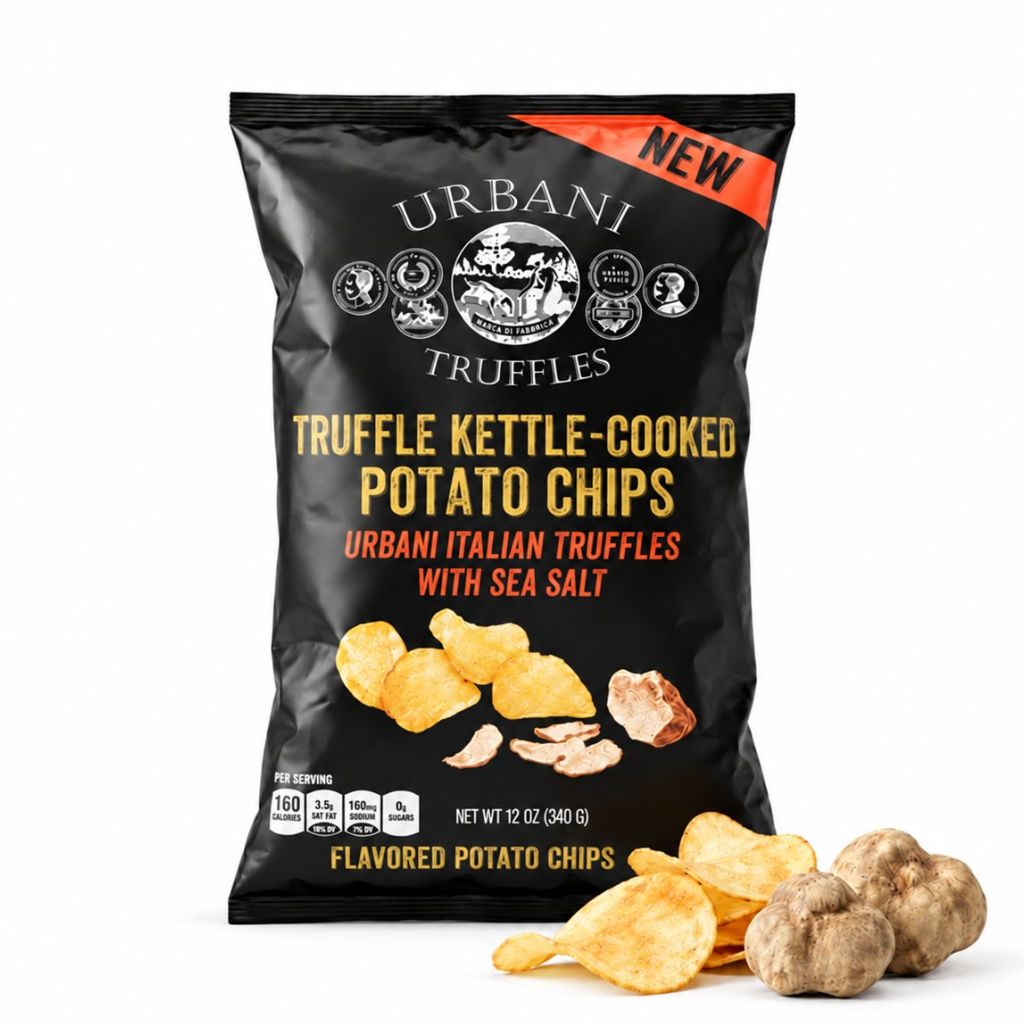 Urbani Truffle Kettle-Cooked Potato Chips, Large 1