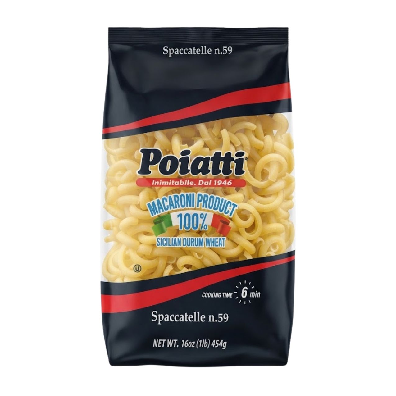 Poiatti Spaccatelle #59, 100% Sicilian Wheat 1