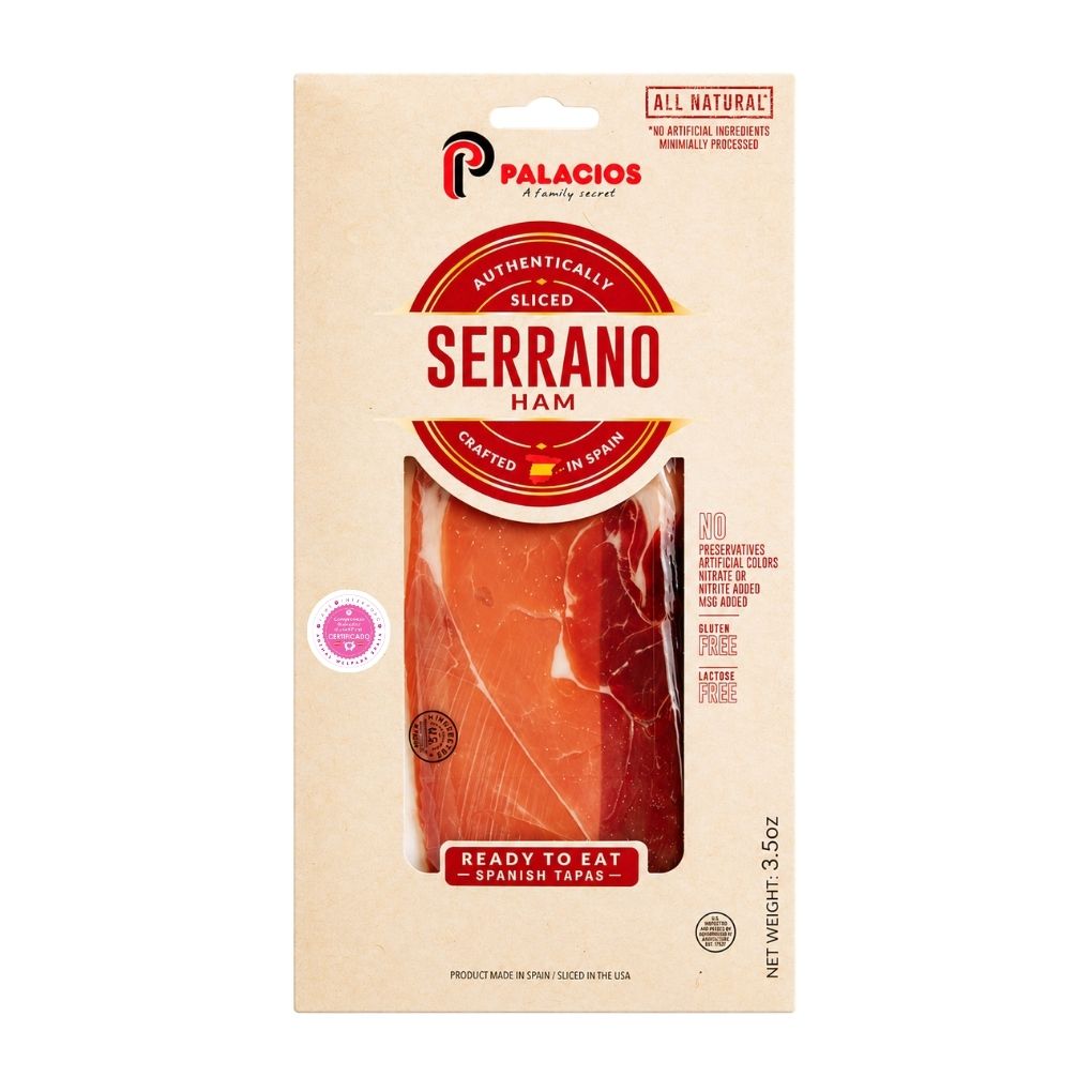 Palacios Sliced Serrano Ham 1