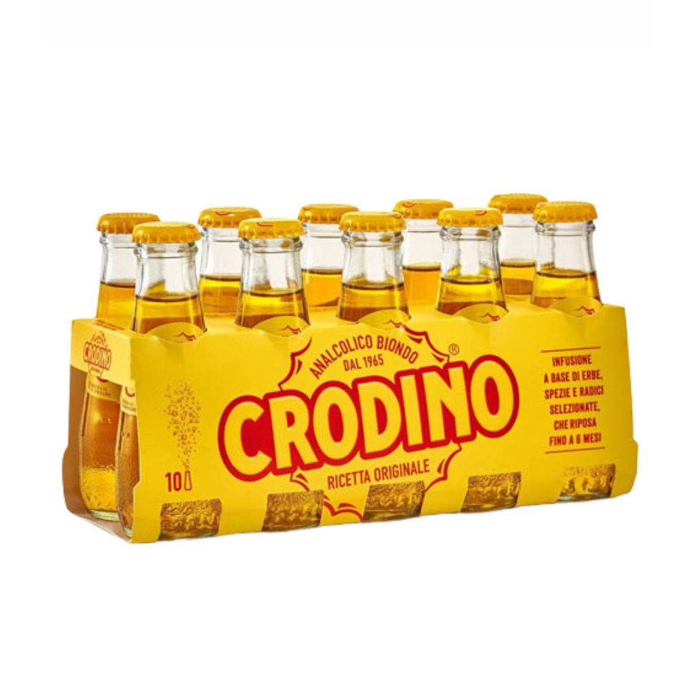 Crodino Blond Bitter Aperitif, Non-Alcoholic 1