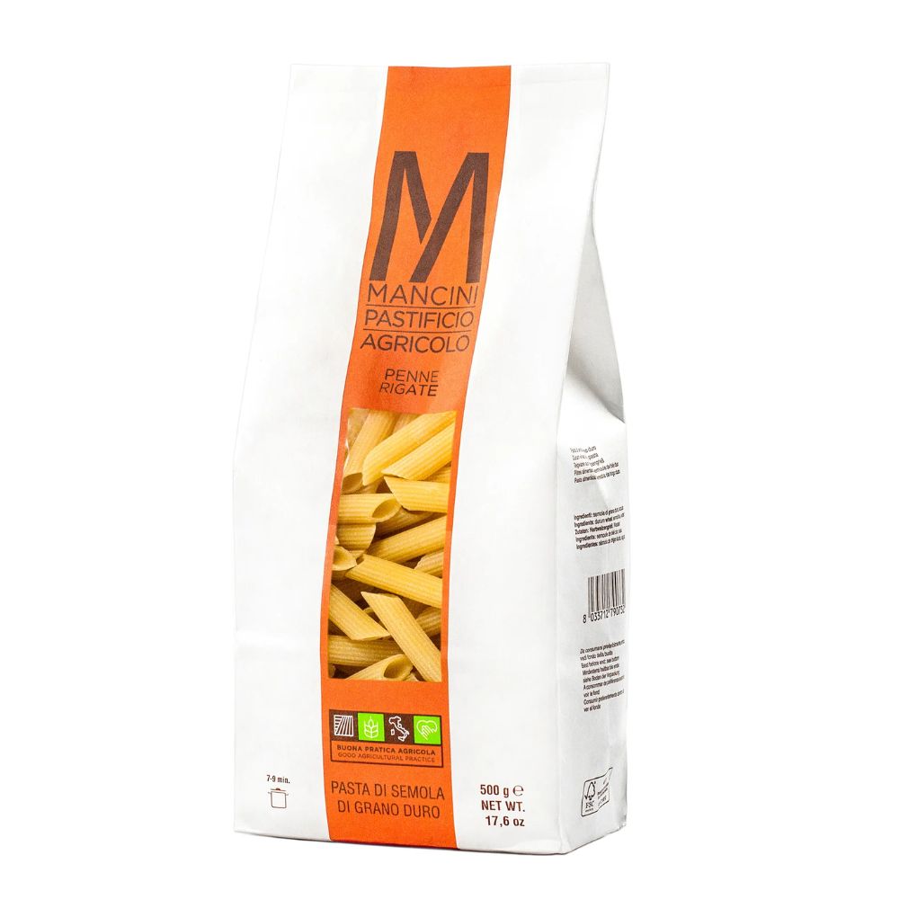 Mancini Penne Rigate Pasta 1