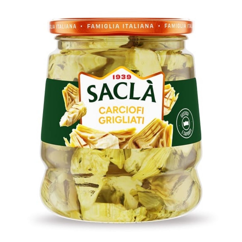 Sacla Italian Artichoke Hearts in Oil 1