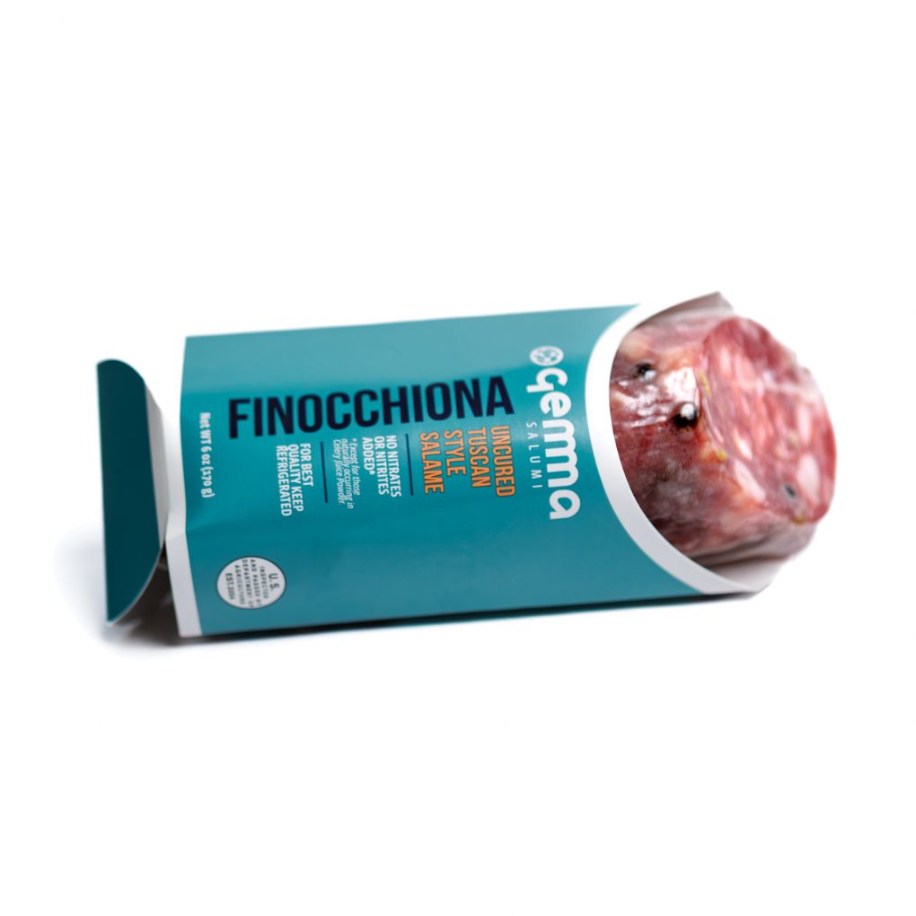 Gemma Salumi Finocchiona Uncured Fennel Salame 1