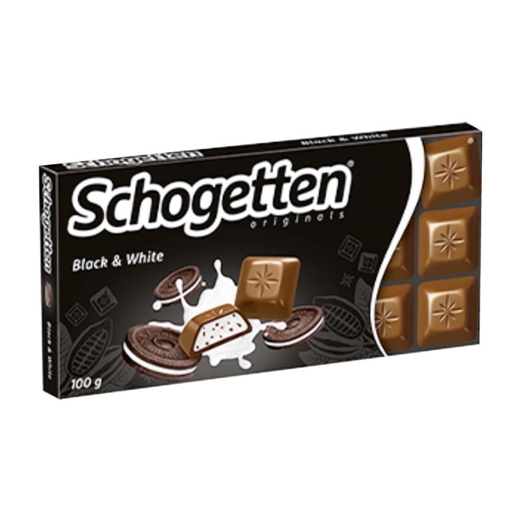 Schogetten Chocolate with Black & White Cookies Filling 1