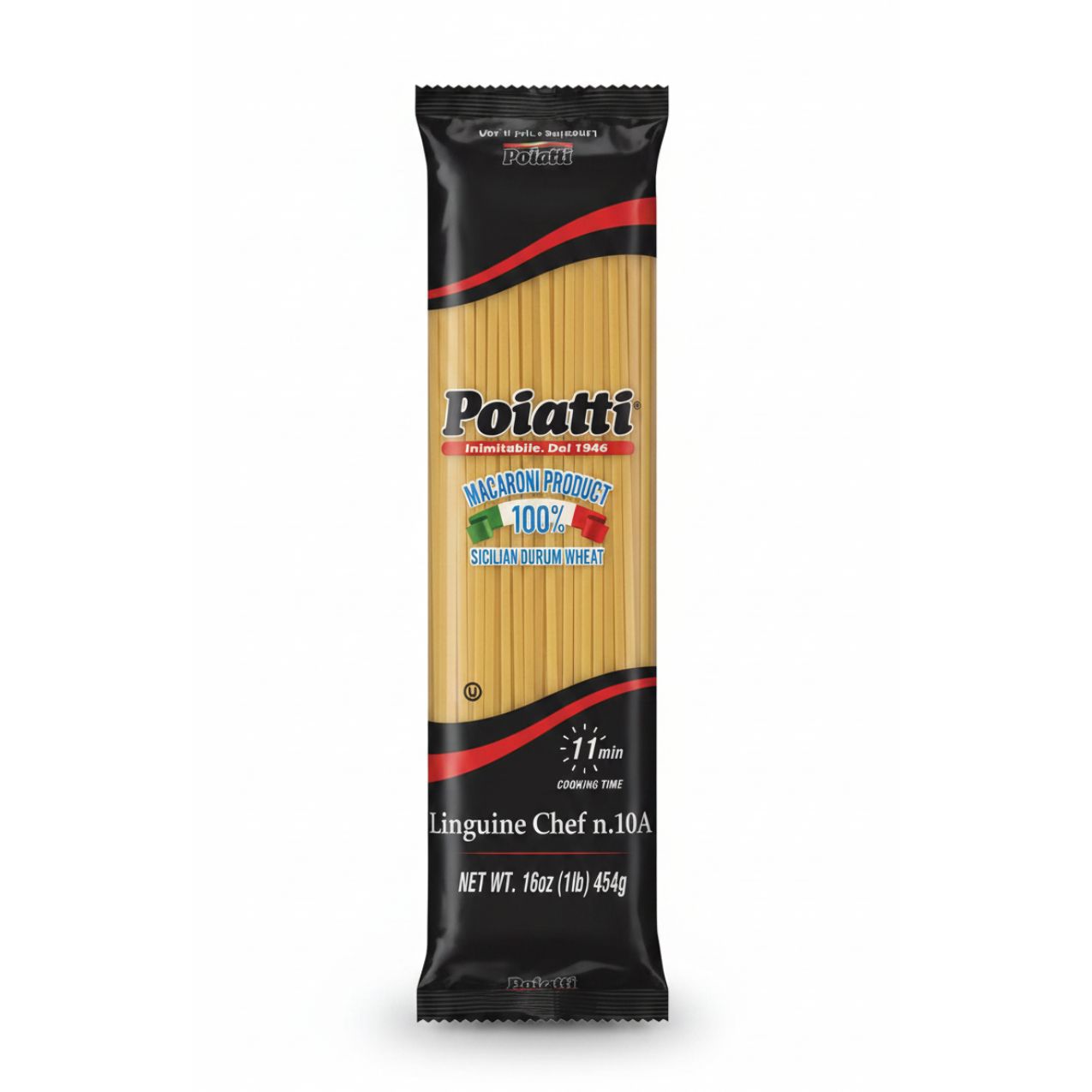 Poiatti Linguine #10, 100% Sicilian Wheat 1