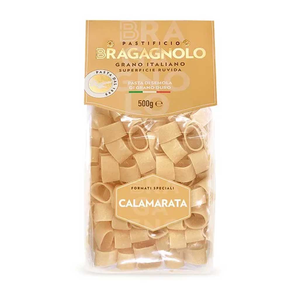 Bragagnolo Calamarata Pasta, Bronze Cut 1