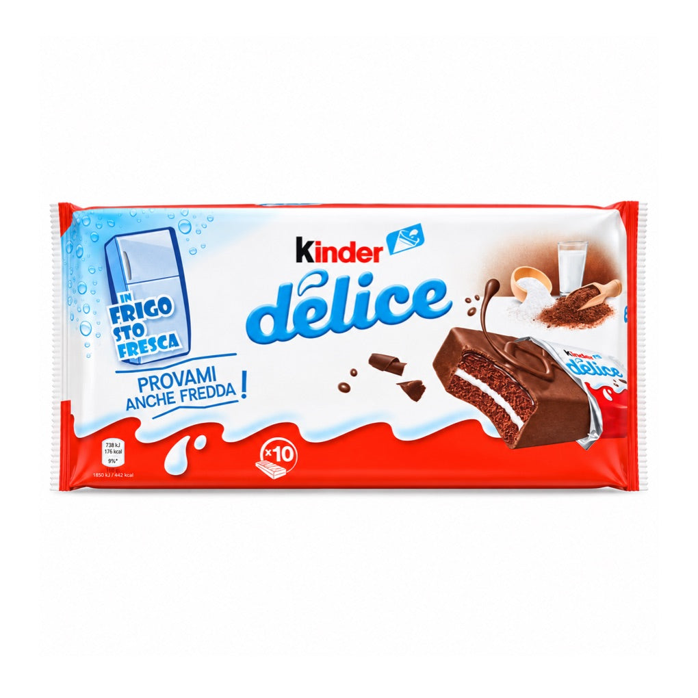 Kinder Delice Chocolate Snack Cakes 1