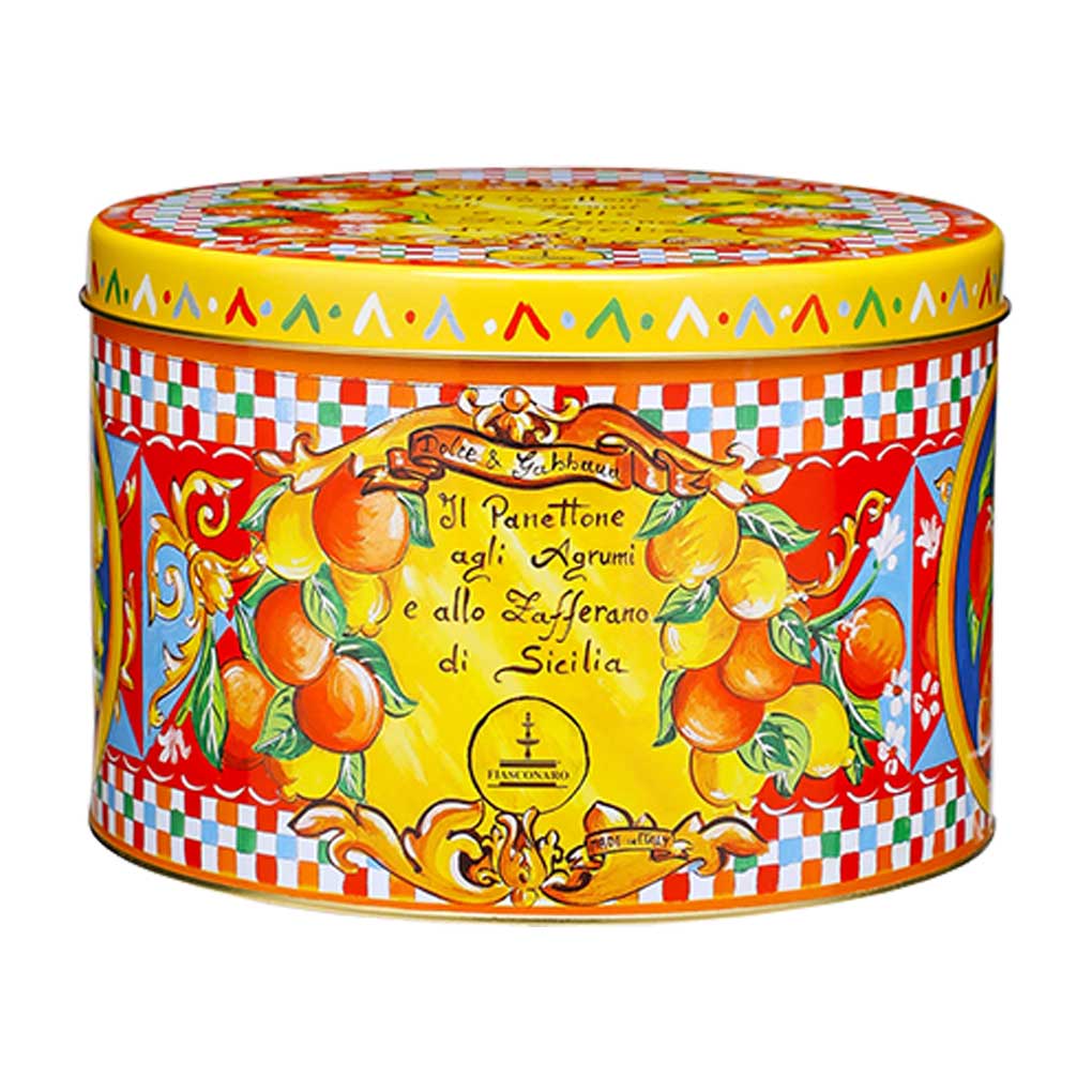 Fiasconaro Preorder: D&G Sicilian Citrus & Saffron Panettone 1