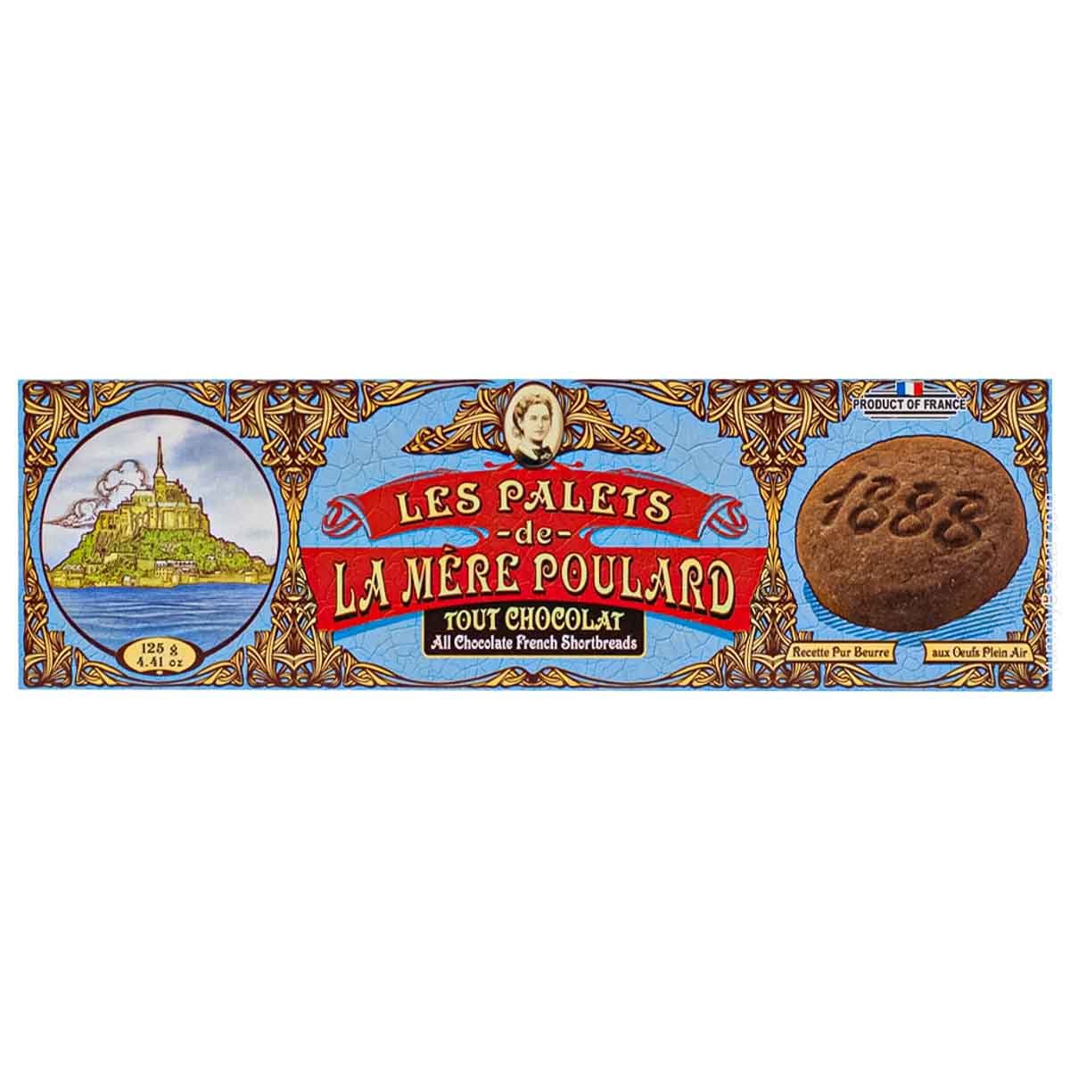 La Mere Poulard French All Chocolate Shortbreads Cookies 1