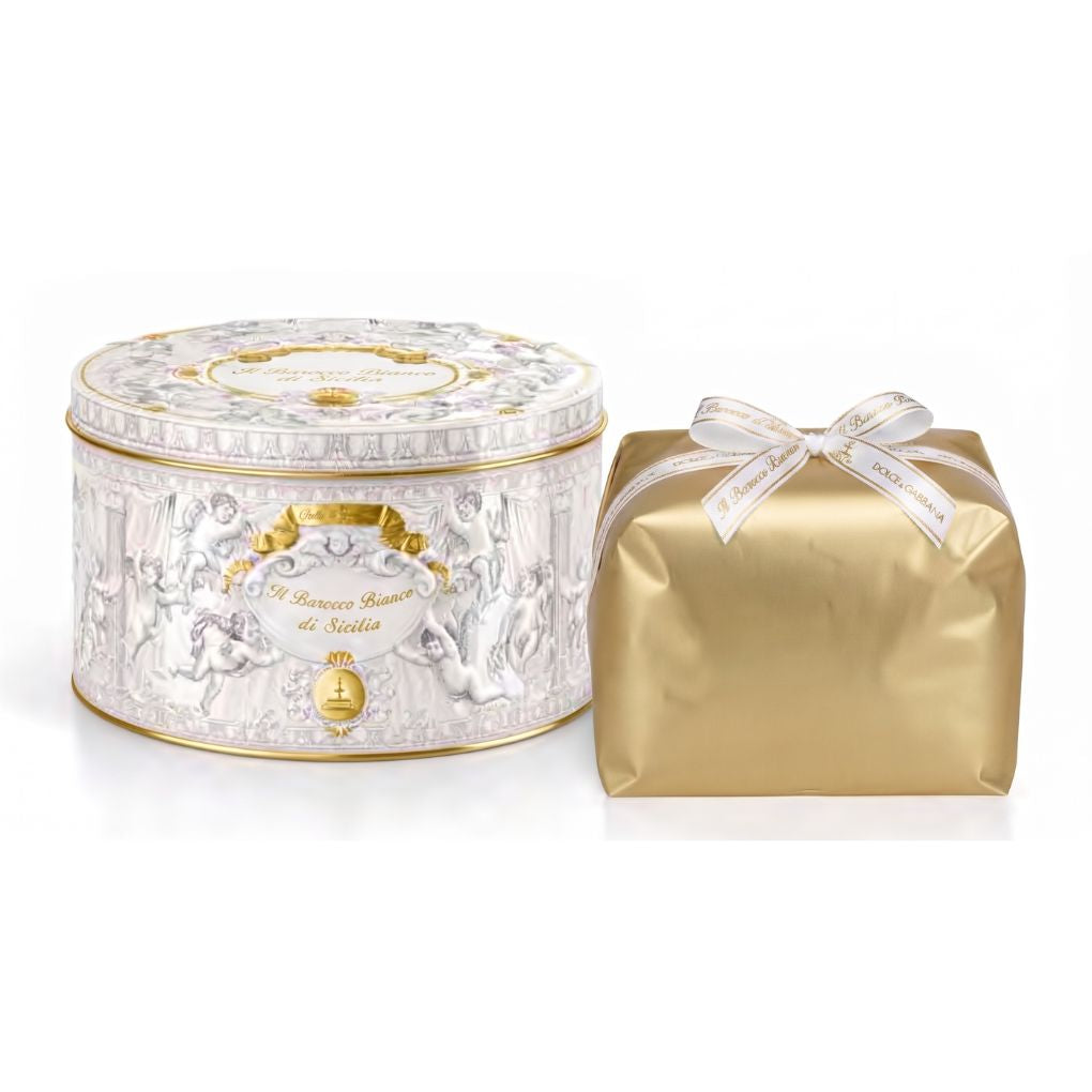 Fiasconaro Preorder: D&G White Chocolate and Salted Caramel Panettone 1