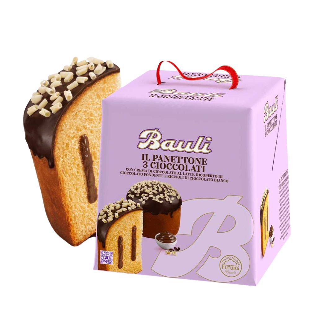 Bauli Preorder: Three Chocolate Panettone 1
