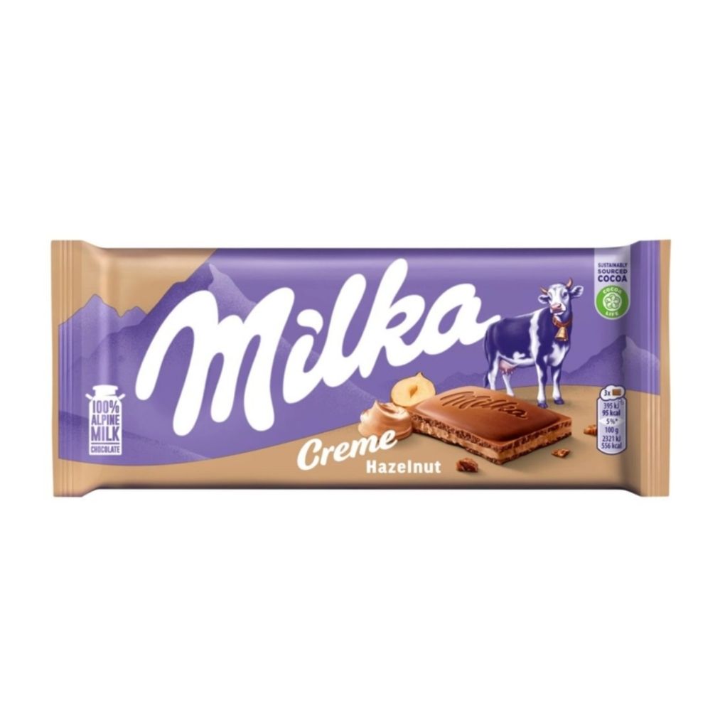 Milka Chocolate with Hazelnut Cream 1