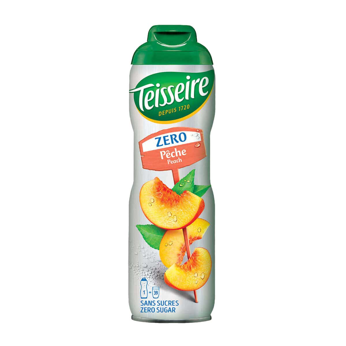 Teisseire French Peach Sugar-Free Syrup 1