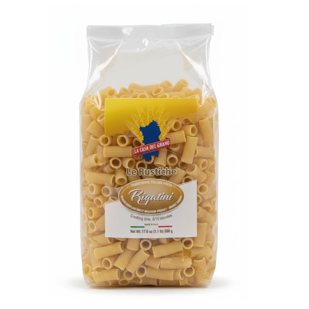 La Casa Del Grano Rigatini Pasta 1