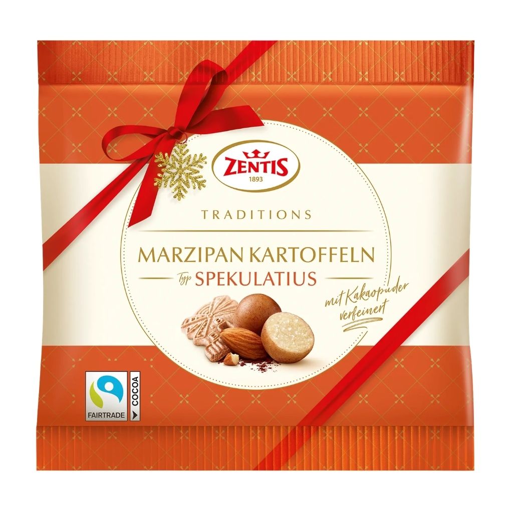 Zentis Marzipan Potatoes Kartoffeln with Speculoos Spice 1