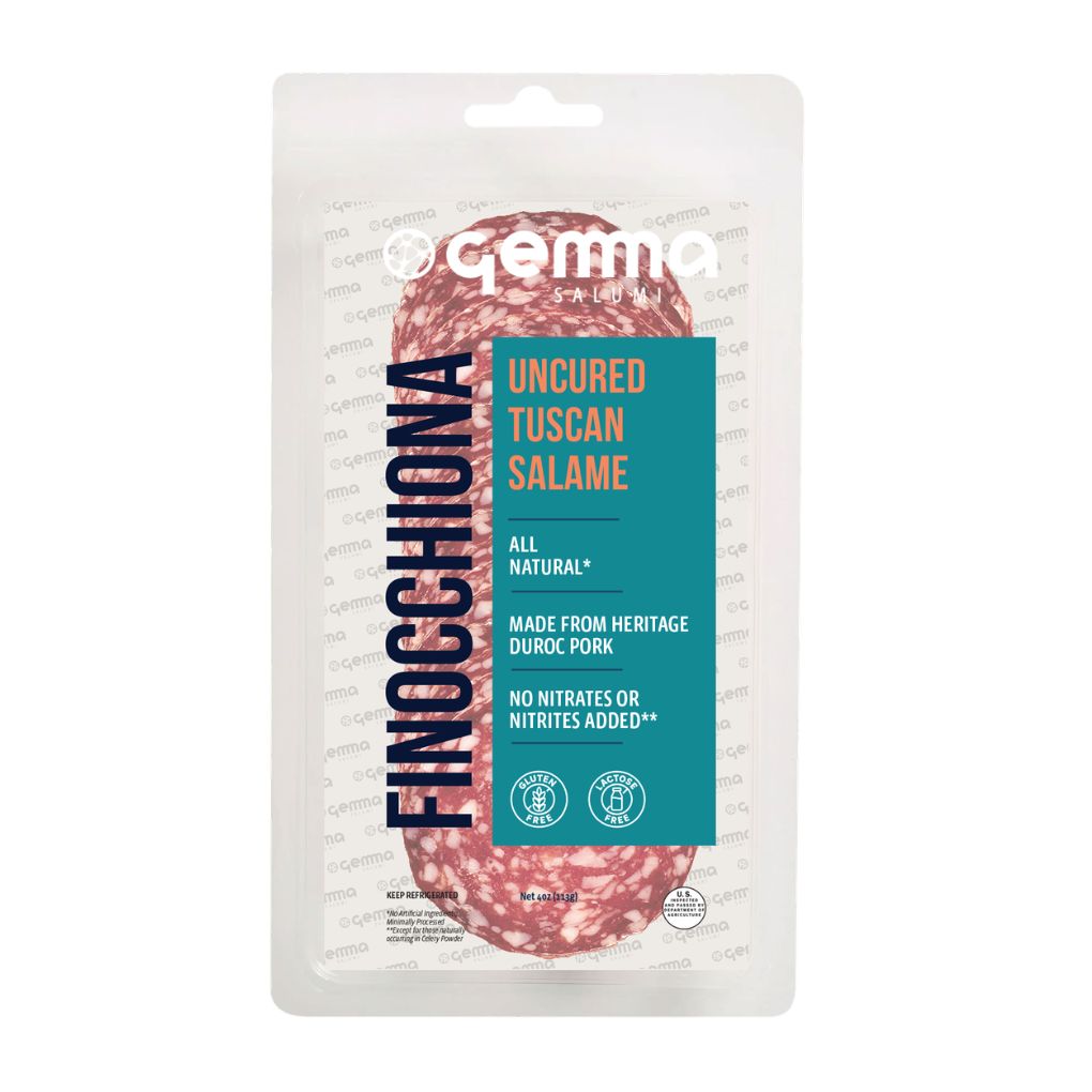 Gemma Salumi Finocchiona Uncured Fennel Salame 1