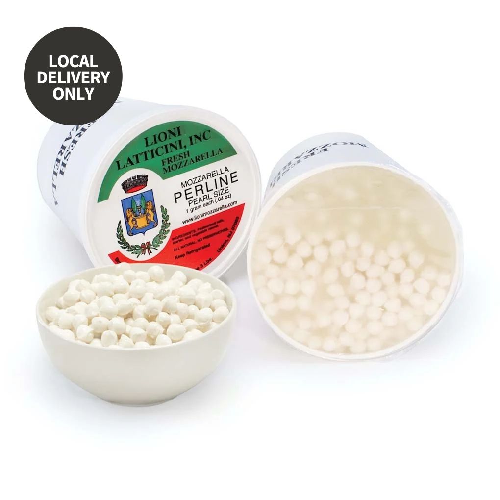 Lioni Latticini Perline Fresh Mozzarella in Water, 1g Pearls 1