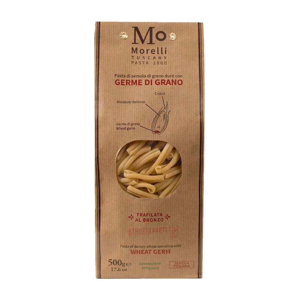 Morelli Strozzapreti Pasta (With Wheat Germ) 1