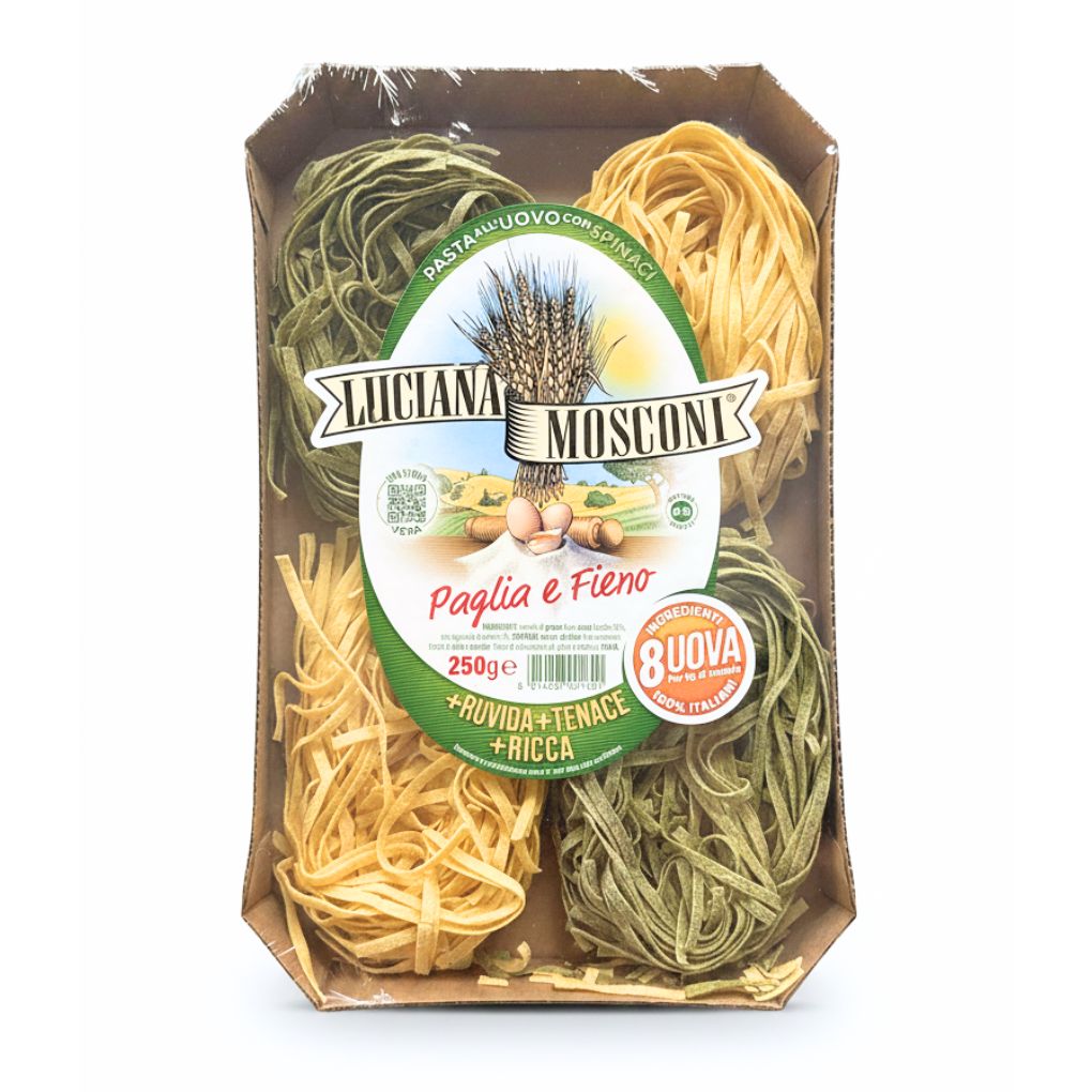 Luciana Mosconi Spinach & Egg Tagliatelle Nests 1