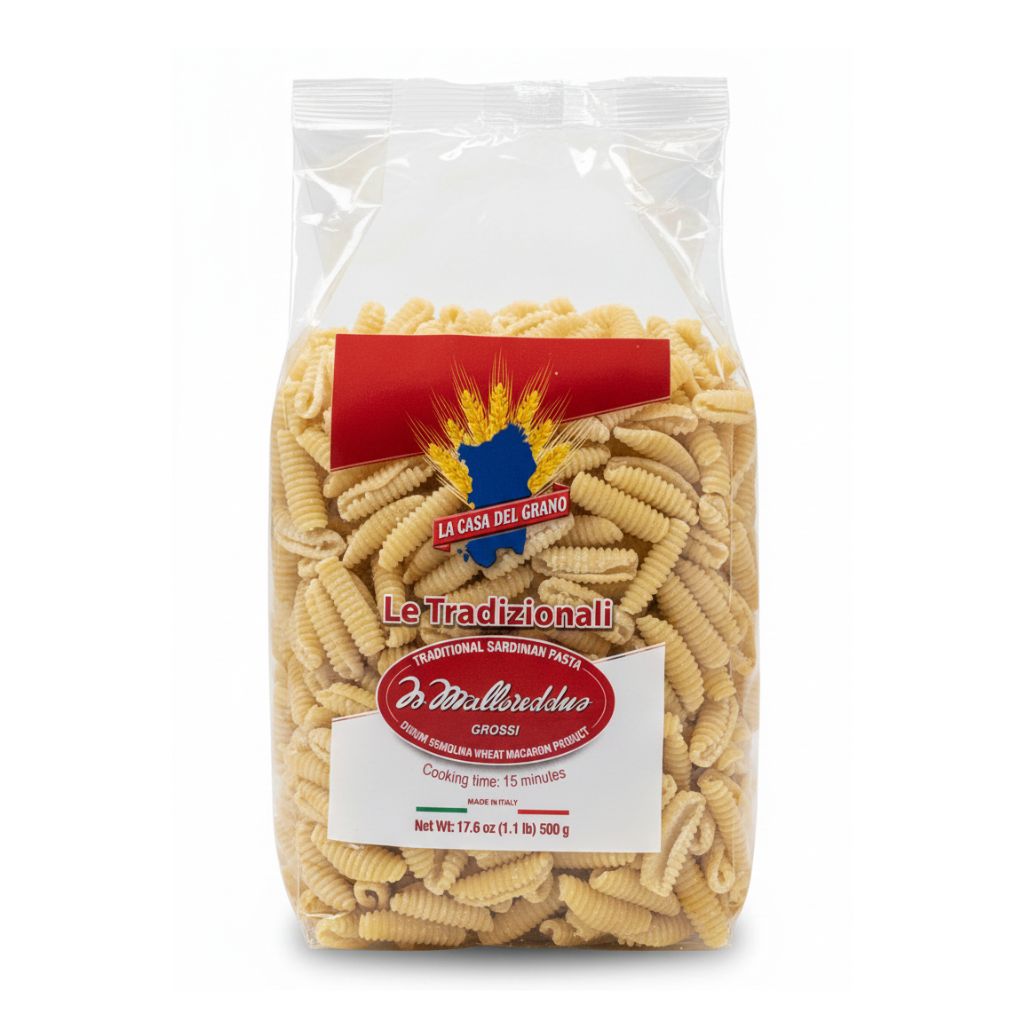 La Casa Del Grano Malloreddus Ridged Sardinian Pasta, Large 1