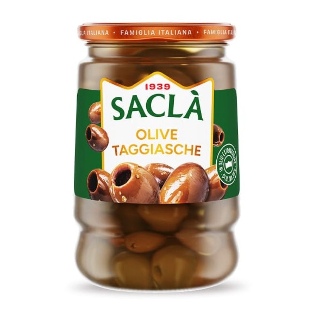Sacla Pitted Taggiasca Olives in EVOO 1